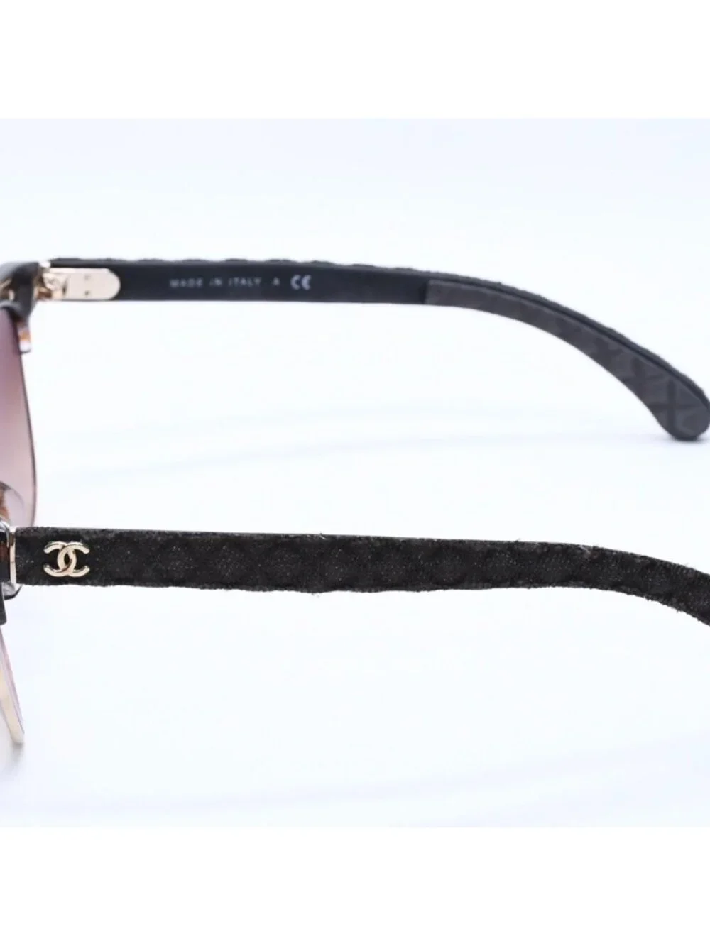 Chanel Sunglasses Eyewear S5 CC Logo Quilted Temple